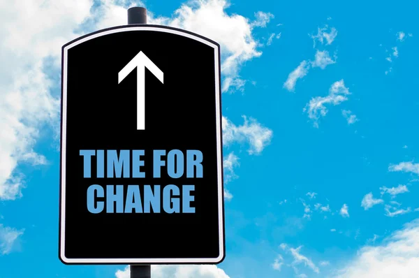 TIME FOR CHANGE — Stock Photo, Image