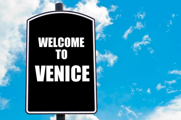 欢迎来到威尼斯 — 图库照片