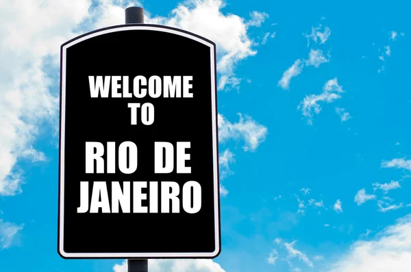 Vítejte v rio de janeiro — Stock fotografie