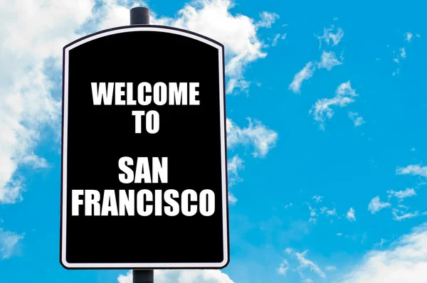 WELCOME TO ซานฟรานซิสโก — ภาพถ่ายสต็อก