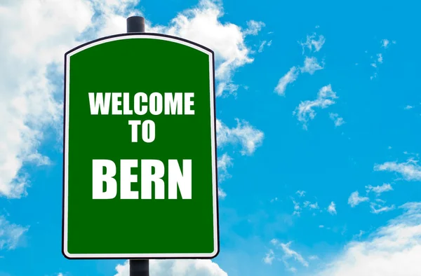 Bienvenido a BERN — Foto de Stock