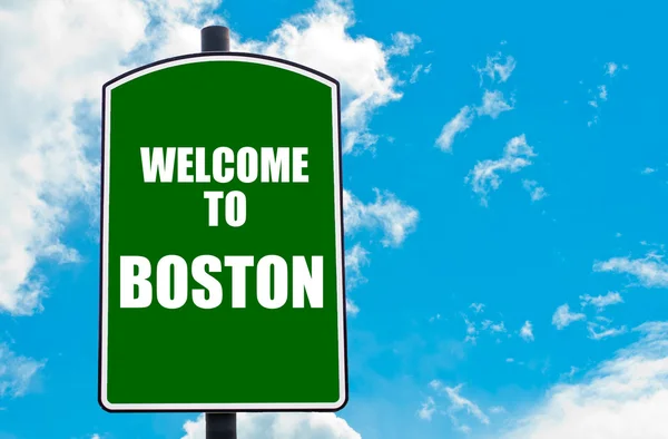 Welcome to BOSTON — Stock Photo, Image