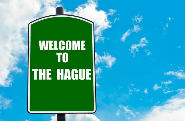 Καλώς ήλθατε στη Χάγη — Φωτογραφία Αρχείου