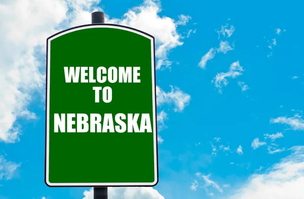 Witamy w Nebraska — Zdjęcie stockowe