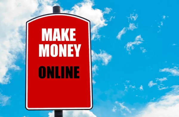 Hacer dinero en línea — Foto de Stock