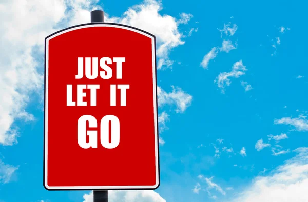 Просто Let It Go — стоковое фото