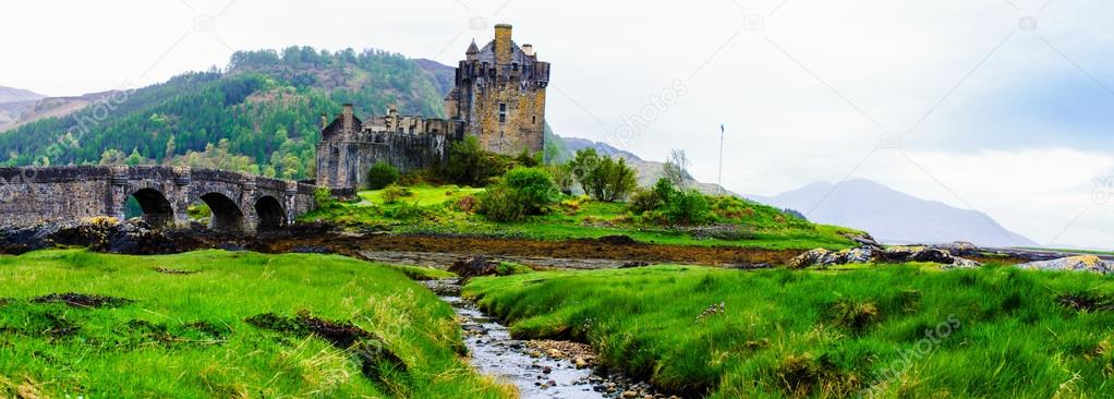 Eilean Donan Castle in Scotland, UK