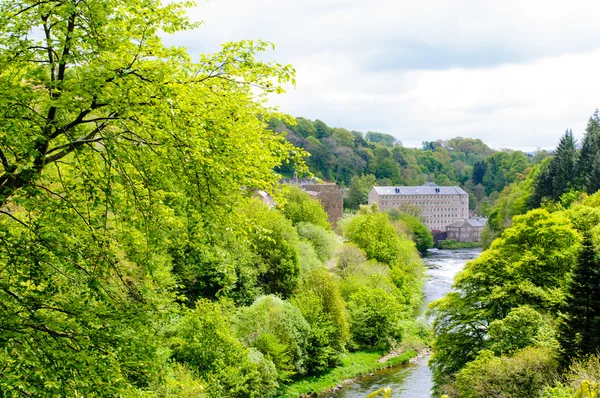 New Lanark World Heritage Site, Scotland — Stock Photo, Image