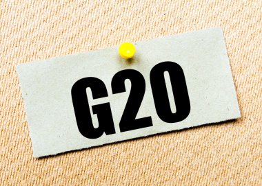 Kağıt Not word G20 ile geri dönüşümlü