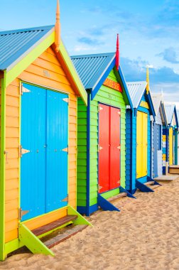 Banyo kutulara Brighton Beach, Avustralya