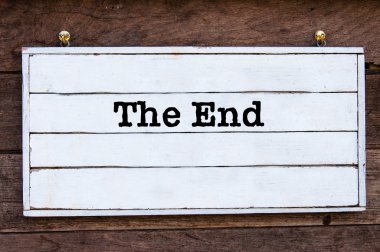 İlham verici mesajı - End