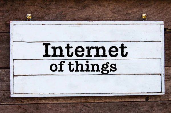 Inspirational message - Internet Of Things — Stock Photo, Image