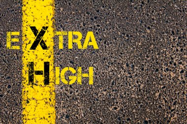 Accounting Business Acronym XH as Extra High