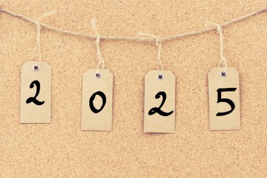 Vintage grunge Etiketler ile yıl 2025