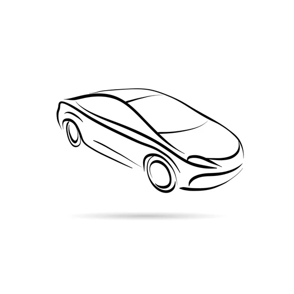 Car abstract lines vector design concept — Stock Vector © Roman84 66016173