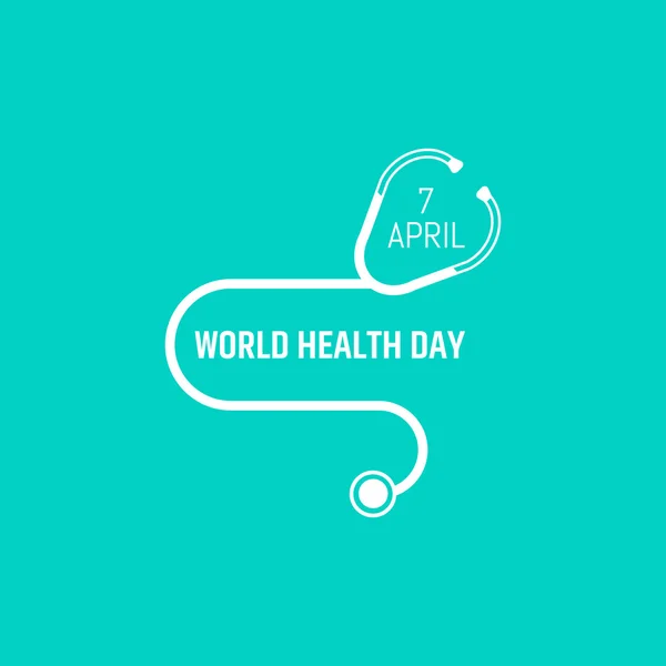 World health day concept. — Stock Vector