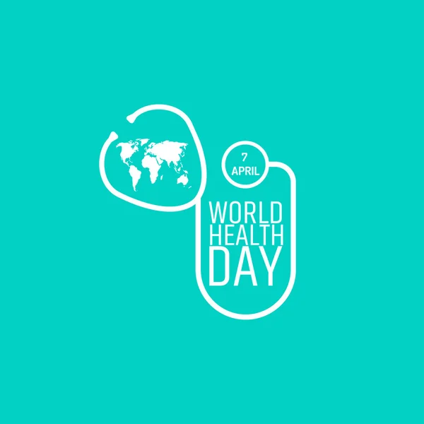 World health day concept. — Stock Vector