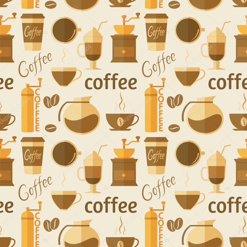 Coffee background.