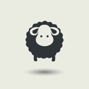 Sheep icon. clipart