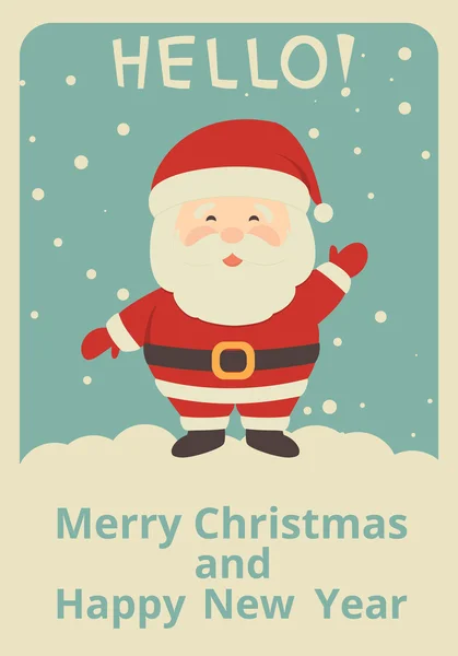 Christmas poster. — Stock Vector