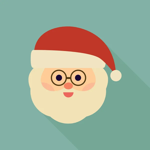 Icono de Santa Claus. — Vector de stock