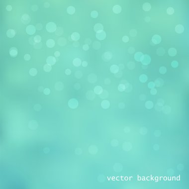 Mavi bokeh arkaplanı