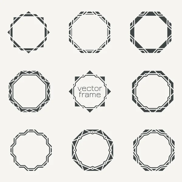 Marco decorativo vintage — Vector de stock