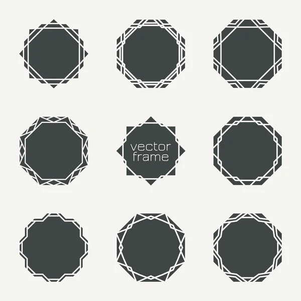 Marco decorativo vintage — Vector de stock