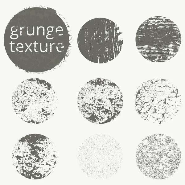 Texturas grunge para el diseño . — Vector de stock