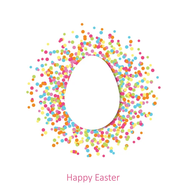 Happy Easter greeting card — Stock Vector