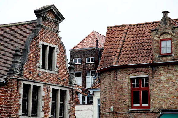 Fleminsh style house in Bruges — Stock Photo, Image