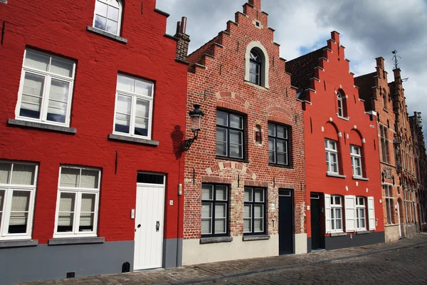 Old Brugges houses, Belgium — Stock Photo, Image