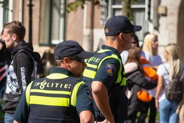 Гаага Нидерланды Мирный Протест Организованный Активистами Антипедофилии Байкерскими Группами Требованием — стоковое фото