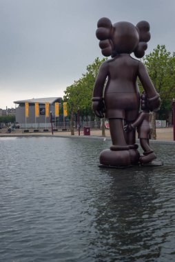 26 Haziran 2021, Amsterdam, Hollanda, Rijksmuseum, Hollanda 'nın geleneksel ve modern sanat ve tarihine adanmış bir ulusal müzedir. 