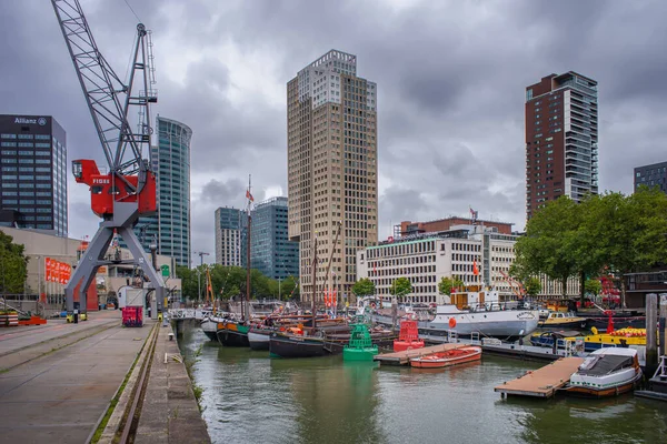 September 2021 Rotterdam Maritime Museum South Holland Rotterdam Netherlands Harbor — Stock Photo, Image