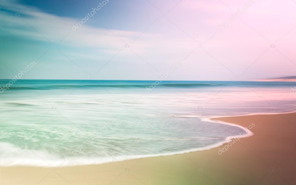 Colorful Blurred Seascape