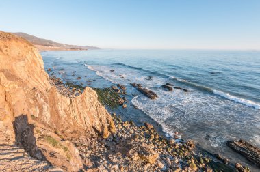 Rocky California Ocean Coast clipart