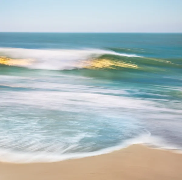 Sfocatura onda d'oro — Foto Stock