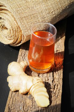 Taze zencefil çayı