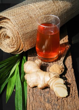 Taze zencefil çayı