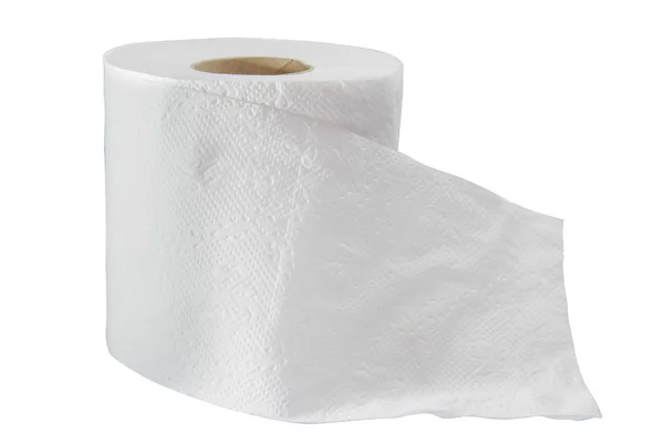 Tissue roll on white background — Stock Photo, Image