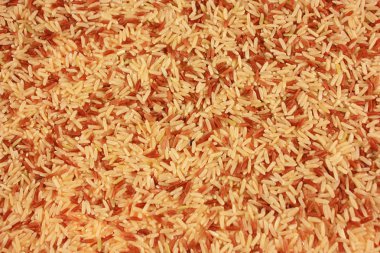 kahverengi pirinç taneleri arka plan