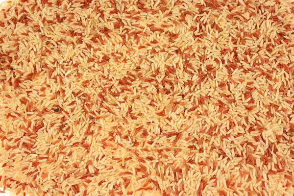 Fundal boabe de orez brun — Fotografie, imagine de stoc