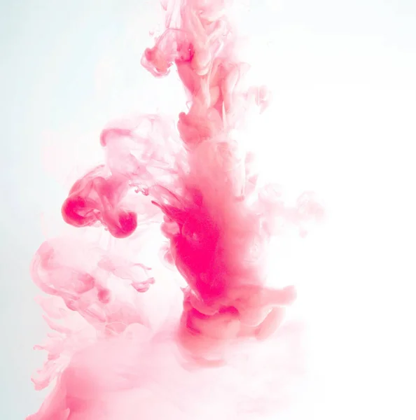 Motion Color Drop Water Ink Swirling Colorful Ink Abstraction Fancy — Photo