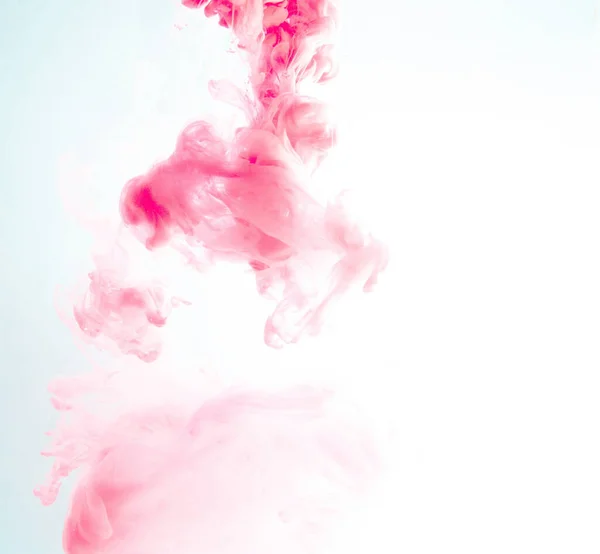 Motion Color Drop Water Ink Swirling Colorful Ink Abstraction Fancy — Stockfoto