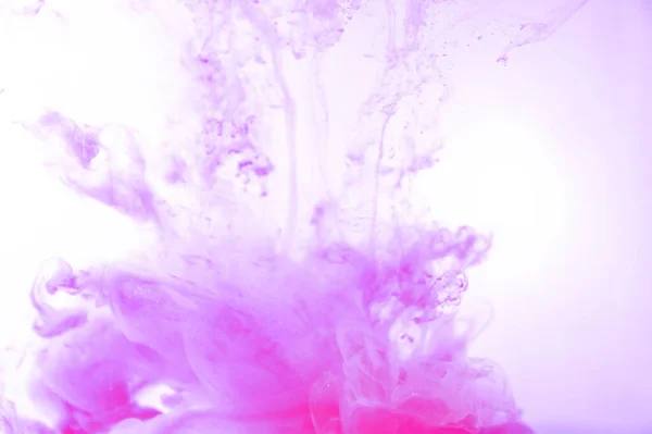 Motion Color Drop Water Ink Swirling Colorful Ink Abstraction Fancy — Stockfoto