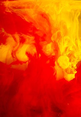 Mürekkep su yumuşak odak süslü rüya bulutu