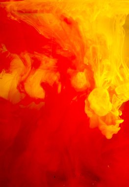 Mürekkep su yumuşak odak süslü rüya bulutu