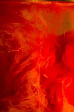 Mürekkep su yumuşak odak süslü rüya bulutu