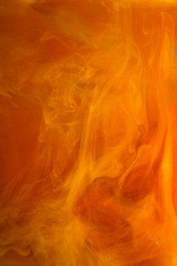 Mürekkep su yumuşak odak süslü rüya bulutu